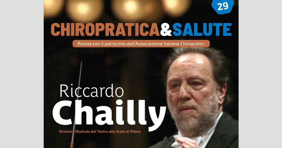 Riccardo Chailly: “La Chiropratica? Amica dell’animo, come Joahnn Sebastian Bach” Riccardo Chailly, chiropratica come bach
